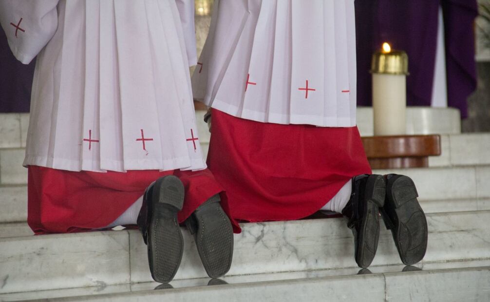 Cientos de fieles acuden a tomar misa dominical en la Basílica de Guadalupe (17/03/19). FOTO: Guadalupe Herrera/ Cuartoscuro/ Archivo