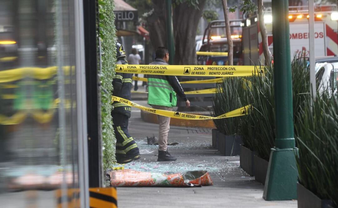 Flamazo en local comercial. Foto: Francisco Rodríguez/ELUNIVERSAL