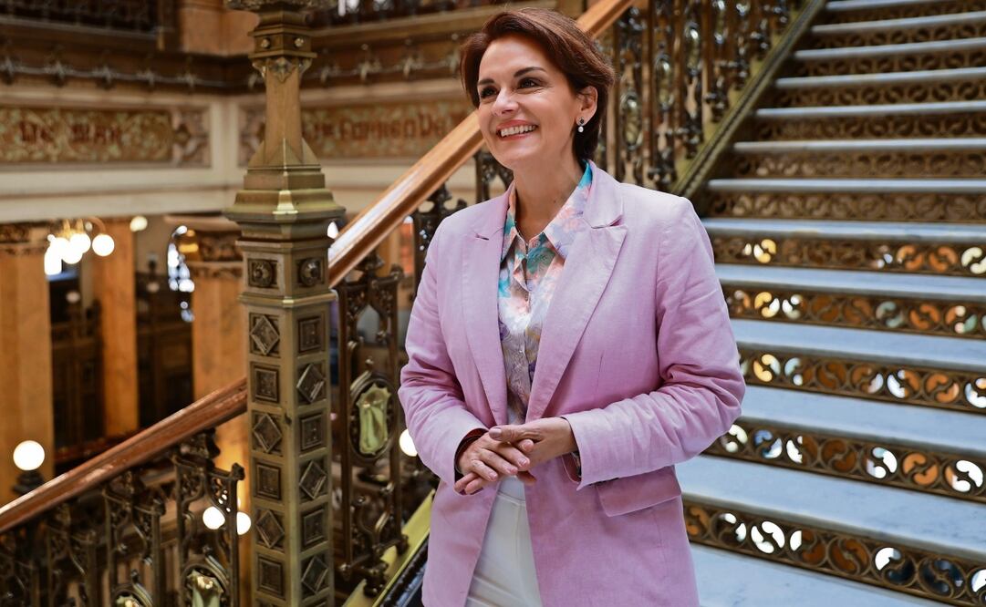 Entrevista con Violeta Abreu, titular del Servicio Postal Mexicano. Foto: Fernanda Rojas/ EL  UNIVERSAL