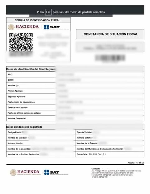 ¿Qué es la Constancia de Situación Fiscal del SAT y cómo obtenerla?
