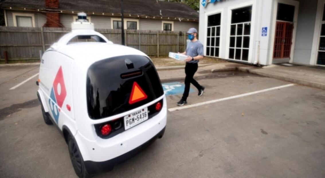 Tu próxima pizza podría ser entregada por un robot autónomo