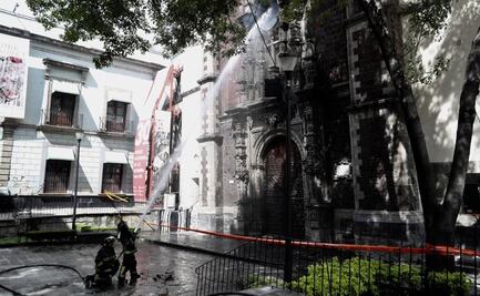 Reportan, otra vez, fuego en la Parroquia Santa Veracruz