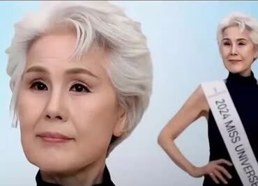 Es modelo, tiene 80 años y busca el título de Miss Corea del Sur