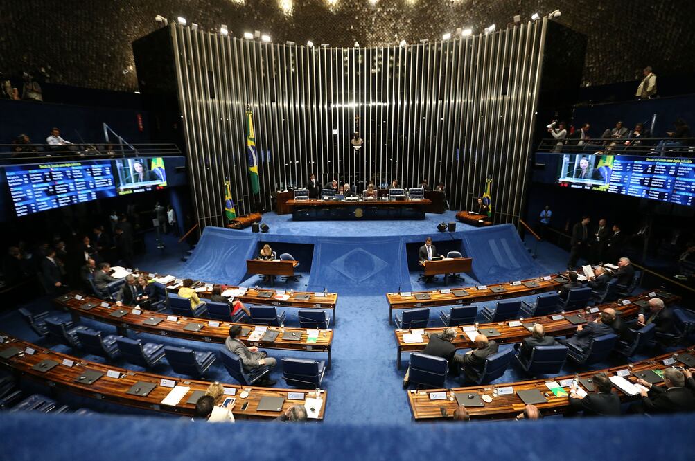 En el juicio político, serán necesarios los votos de dos tercios del total de 81 senadores (Foto: Xinhua)
