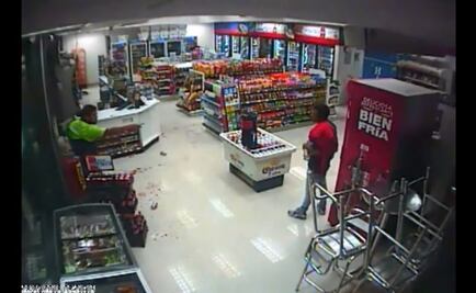 Video. Empleado mata a presunto ladrón de cerveza en tienda de Morelos
