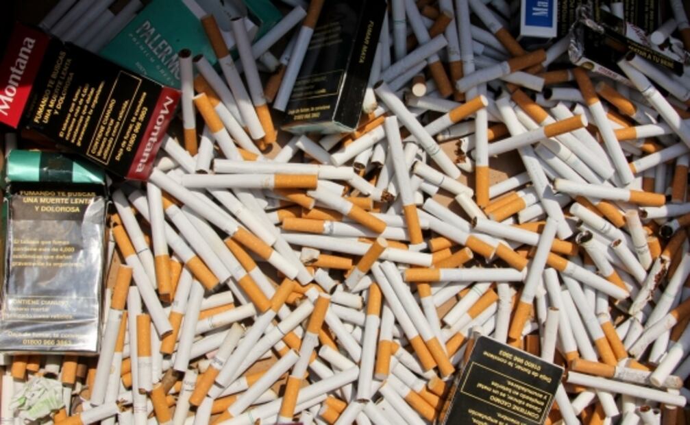 Las sustancias del tabaco que no son aspiradas y que absorbe la piel