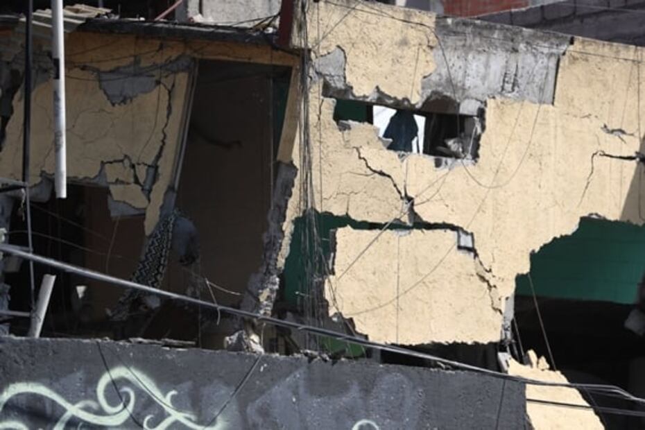 Así era la vecindad en la colonia Morelos antes de la explosión y así quedó