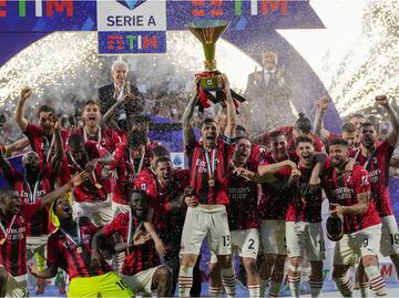AC Milan es campeón de la Serie A y rompe sequía de 11 años