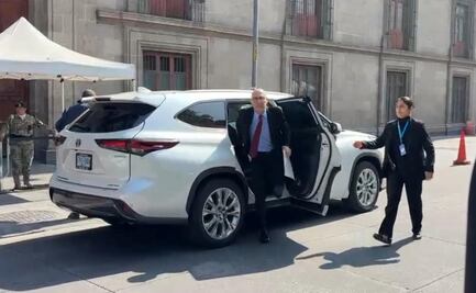 Llega Alto Comisionado de la ONU a Palacio Nacional para reunión con Sheinbaum; es recibido por Rosa Icela