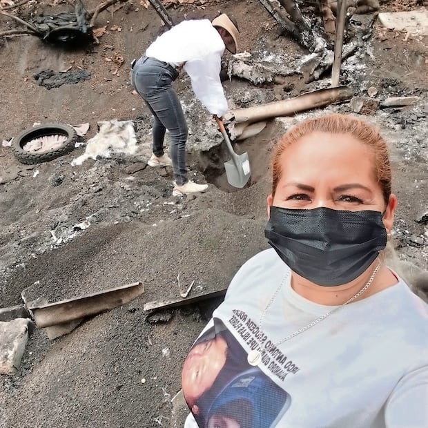 Madres buscadoras hallan crematorio clandestino