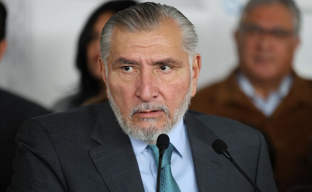 Adán Augusto López, coordinador de la bancada de Morena en el Senado de la República. Foto: Diego Simón Sánchez/ EL UNIVERSAL