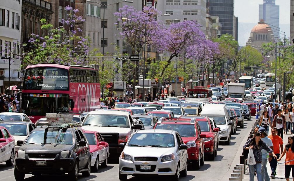 Portar las placas es obligatorio en CDMX. Foto: Carlos Mejía / EL UNIVERSAL