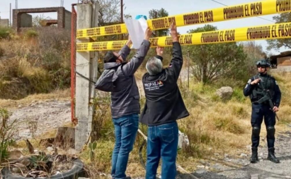 Clausuran 7 tiraderos ilegales de cascajo en Naucalpan