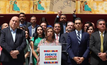 Xóchitl Gálvez presenta 10 puntos prioritarios en la agenda del bloque opositor en San Lázaro