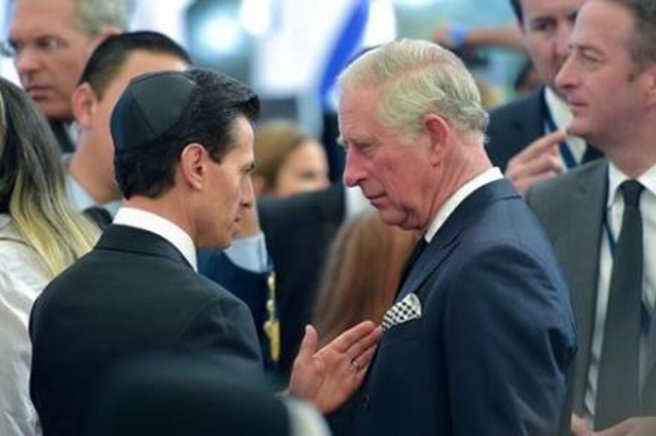 Asiste Peña Nieto a funeral de Shimon Peres