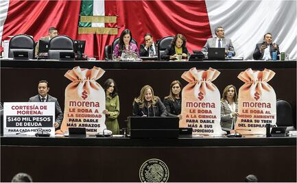 Morena avala Ley de Ingresos en lo general; con deuda histórica, acusa oposición