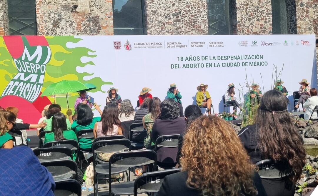 A 18 años de la despenalización del aborto en la CDMX. Foto: Frida Sánchez  / EL UNIVERSAL