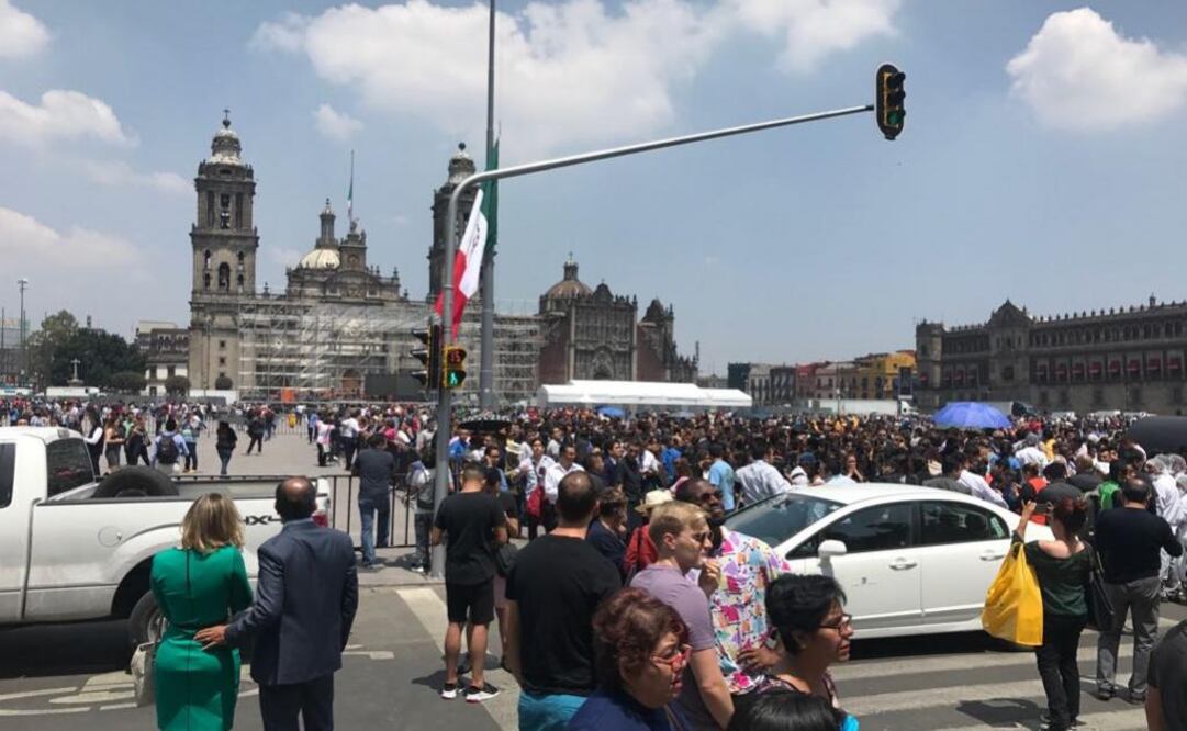 Mexico City Zocalo square - Photo: Alejandro Acosta/ EL UNIVERSAL