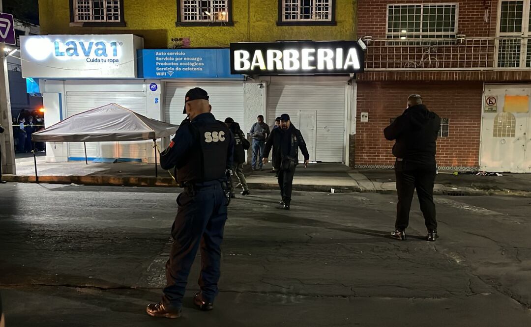 Matan a joven en barbería. Foto: Especial