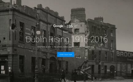 Google conmemora centenario del Levantamiento irlandés