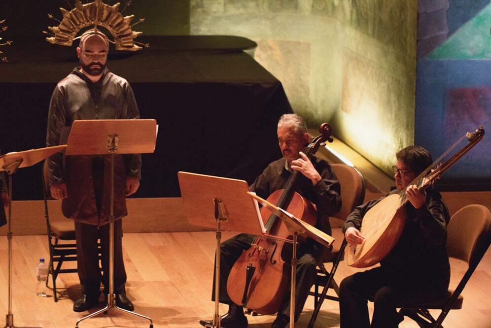 Favola in música, grupo mexicano, en San Ildefonso.
Foto: Favola in música, cortesía