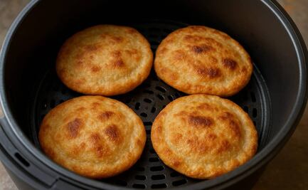 Cómo hacer gorditas sin aceite en la freidora de aire