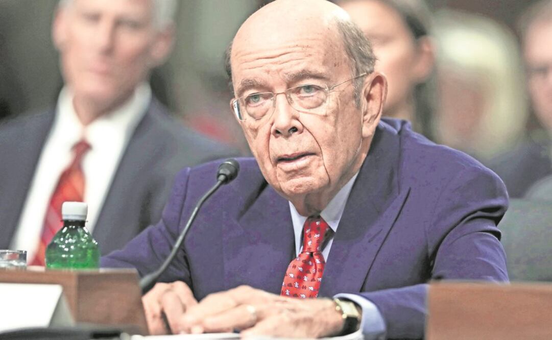 El secretario de Comercio de EU, Wilbur Ross, restó importancia al impacto de las medidas retaliatorias contra la economía estadounidense (Foto: AP)