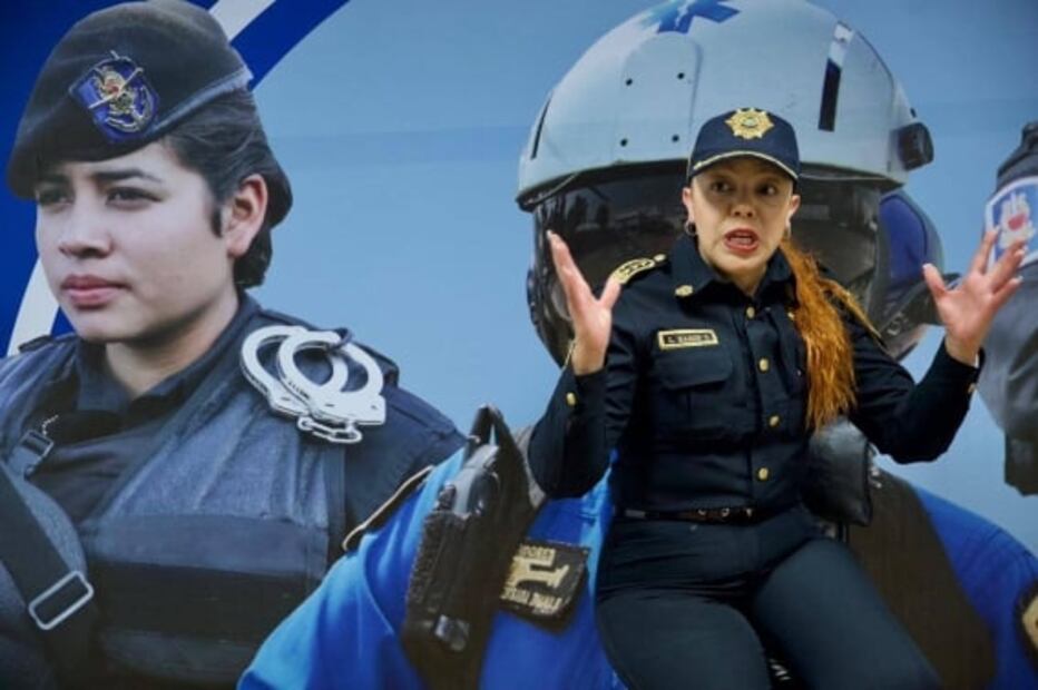 “No hubo nada montado” y “nadie me pagó”: Jefa Andrómeda tras sumarse a las consignas en marcha del 8M