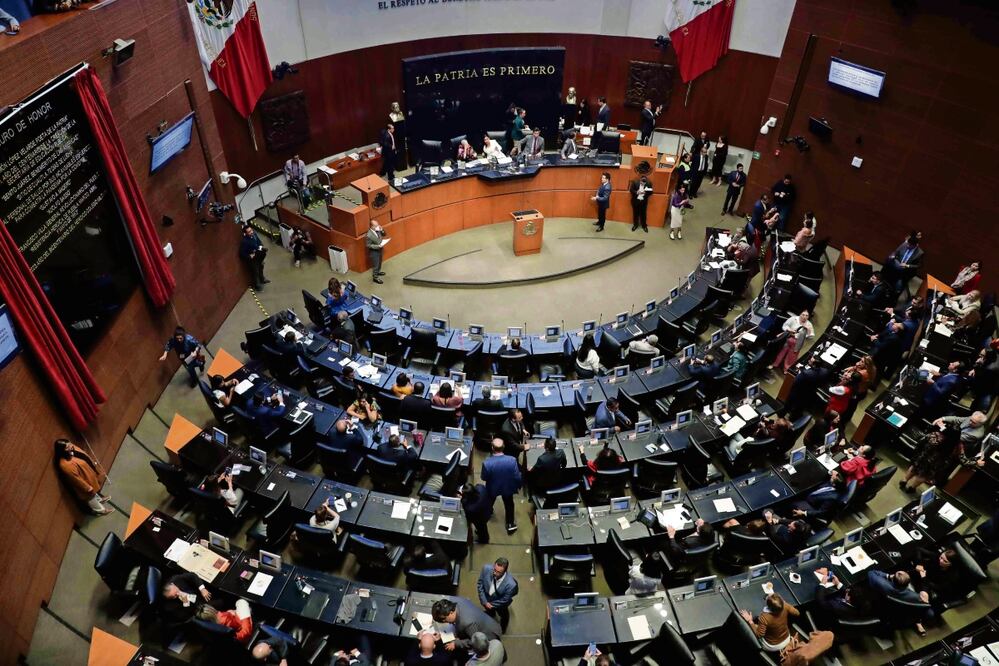 Senadores de Morena proponen que sus nombres queden grabados en el recinto por su "gran labor". Foto: Archivo | El Universal