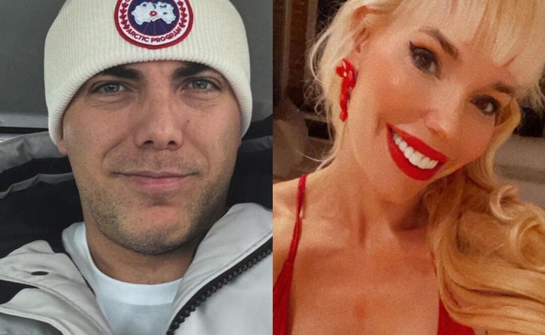 Cristian Castro e Ingrid Wagner. Foto: Instagram oficial de la celebridad y la artista plástica.