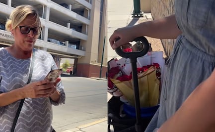 Mexicana es amenazada en Texas por vender flores; “le voy a hablar a la policía”