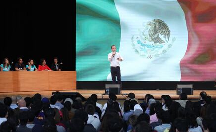 Alumnos exigen a gritos entrar a ponencia de Anaya en el ITESO