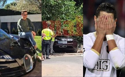Chocan lujoso Bugatti de Cristiano Ronaldo en Mallorca, durante las vacaciones del jugador