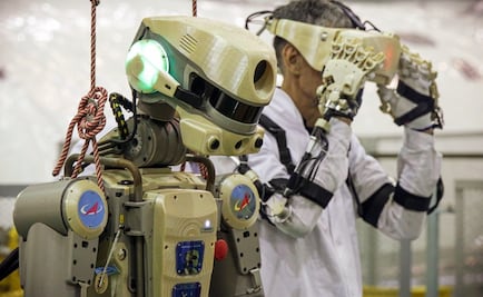 Nave rusa envía un androide al espacio 