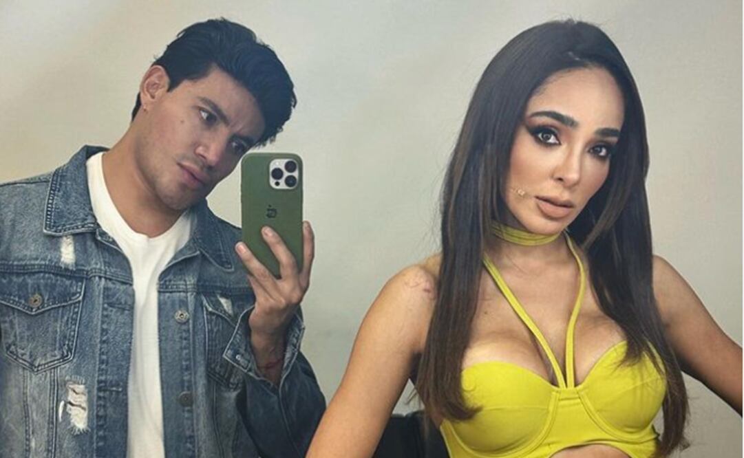 En la foto la exparticipante de Acapulco Shore, Manelyk González y el maquillista Víctor Guadarrama. Foto: Vía Instagram @vicoguadarrama