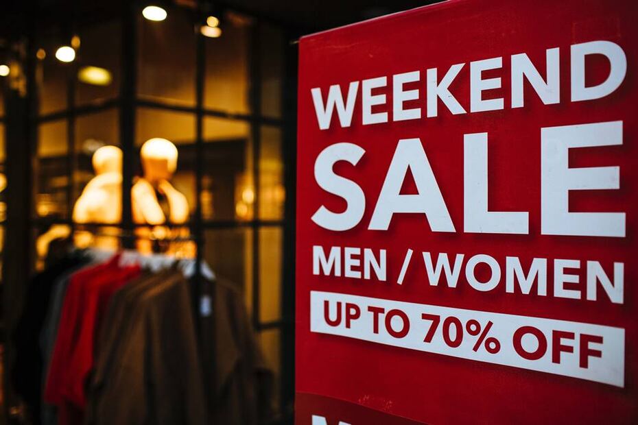 Black Friday. Foto: Markus Spiske. Unsplash
