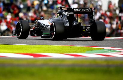 “Checo” Pérez saldrá noveno en el GP de Japón