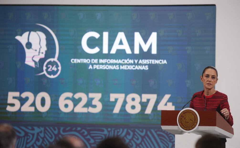 Conferencia matutina de Claudia Sheinbaum en Palacio Nacional el 13 de junio de 2025. Foto: Carlos Mejía / EL UNIVERSAL