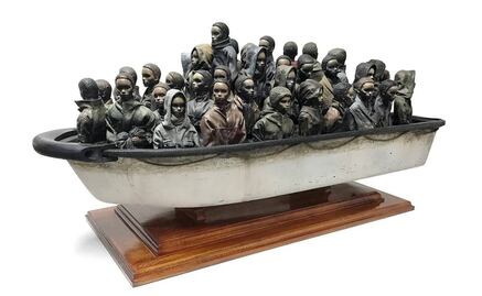 Banksy sortea una de sus obras con una condición