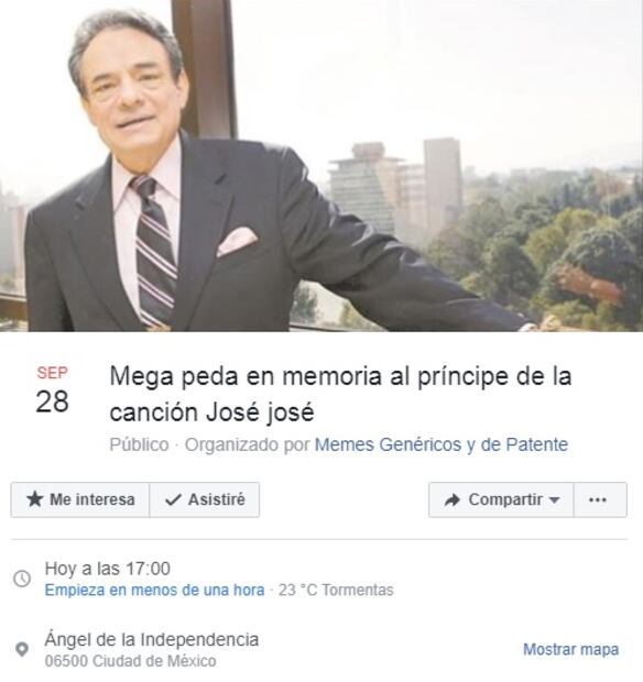 Convocan en redes a “mega borrachera” en honor a José José