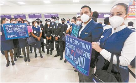 Empleados de Interjet aplazan huelga al 4 de diciembre; les deben 4 quincenas