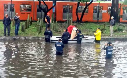 Autoridades capitalinas atienden inundaciones