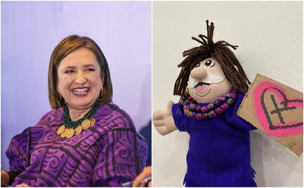 Xóchitl Gálvez presume una "XochiSimi" que le regalaron en Michoacán