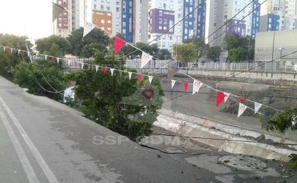 Se registra hundimiento en Azcapotzalco