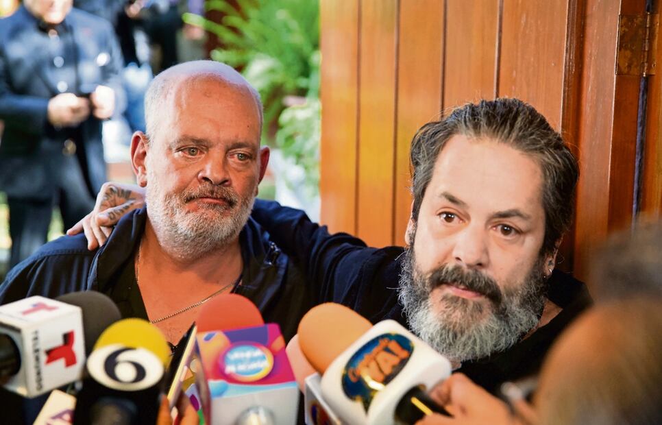 Coco y Pato Levy son dos de los hijos que aún le sobreviven a Talina Fernández, fallecida el 28 de junio de 2023.
Foto: EL UNIVERSAL / Germán Espinosa