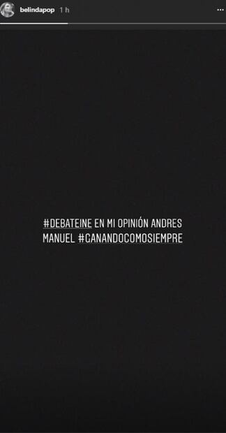 Belinda opina quién ganó el segundo debate 