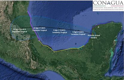 Prevén más lluvias por “Franklin” en Nuevo León