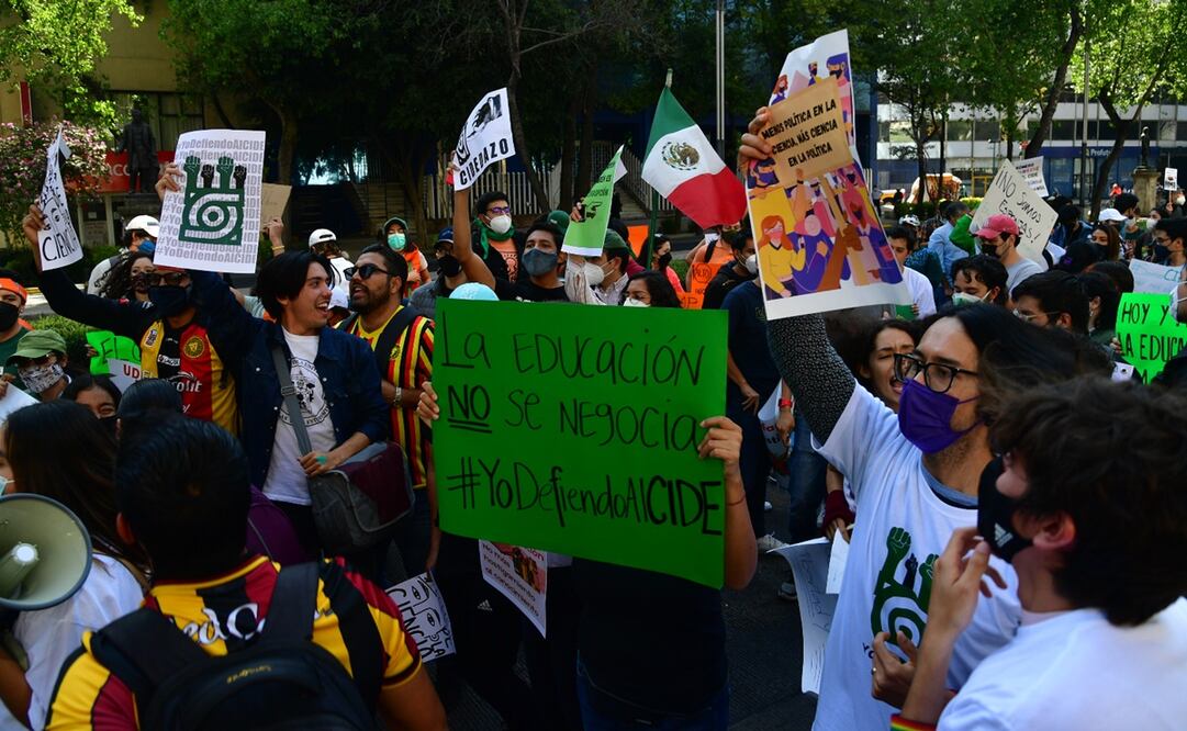 El conflicto comenzó desde inicios de agosto, cuando José Antonio Romero Tellaeche fue designado por el mismo Conacyt como director interino del CIDE. Foto: Archivo EL UNIVERSAL 