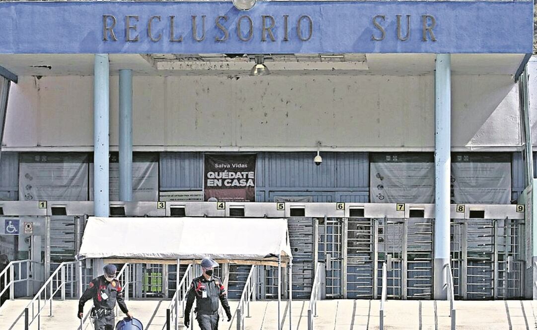 Los reclusorios capitalinos con más población penitenciaria son el Norte, Oriente y Sur. Foto: Archivo. El Universal