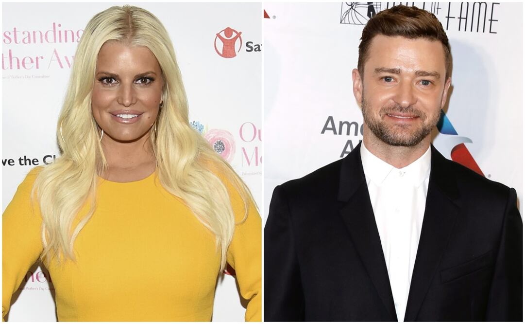 Jessica Simpson y Justin Timberlake. Foto: Especial